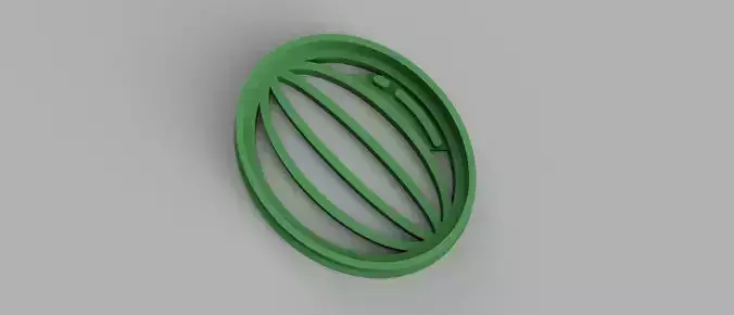 SET 5 COOKIE CUTTER 3D print model watermelon