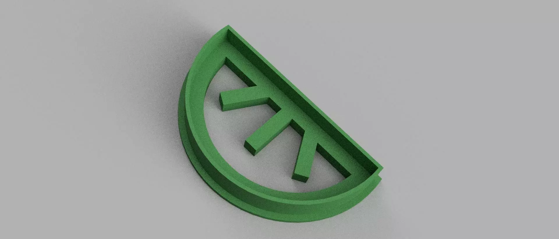 SET 4 COOKIE CUTTER 3D print model watermelon 3D print model_0
