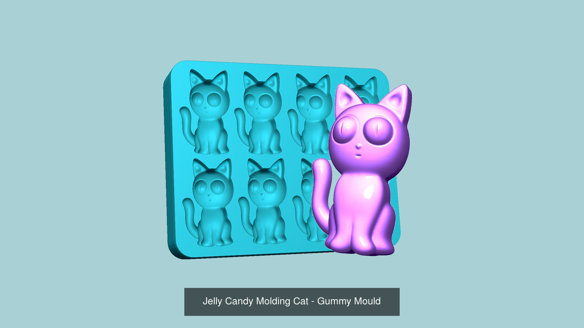102 Jelly Candy Moldings Collection - Gummy Mould _26