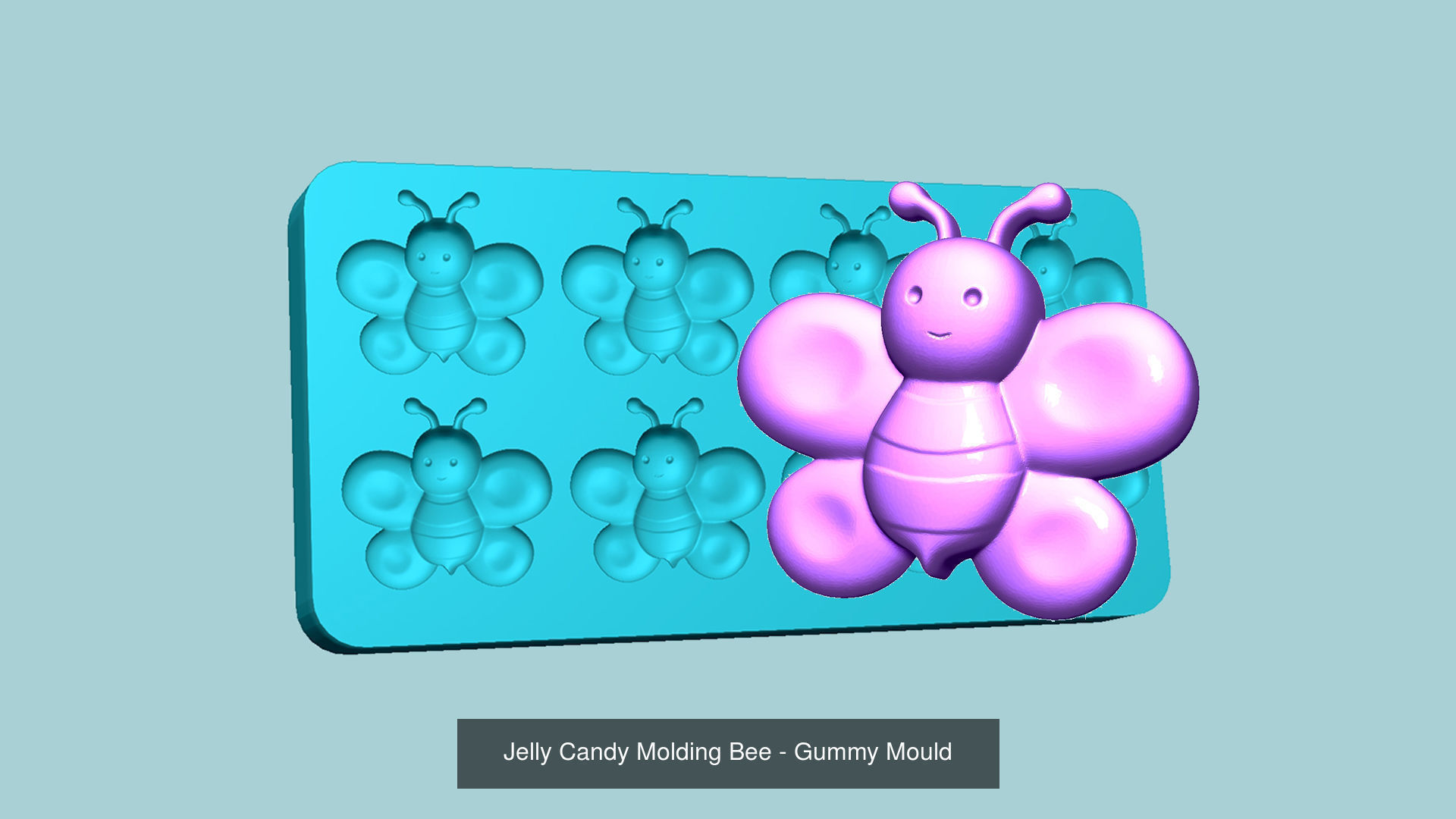 102 Jelly Candy Moldings Collection - Gummy Mould _37