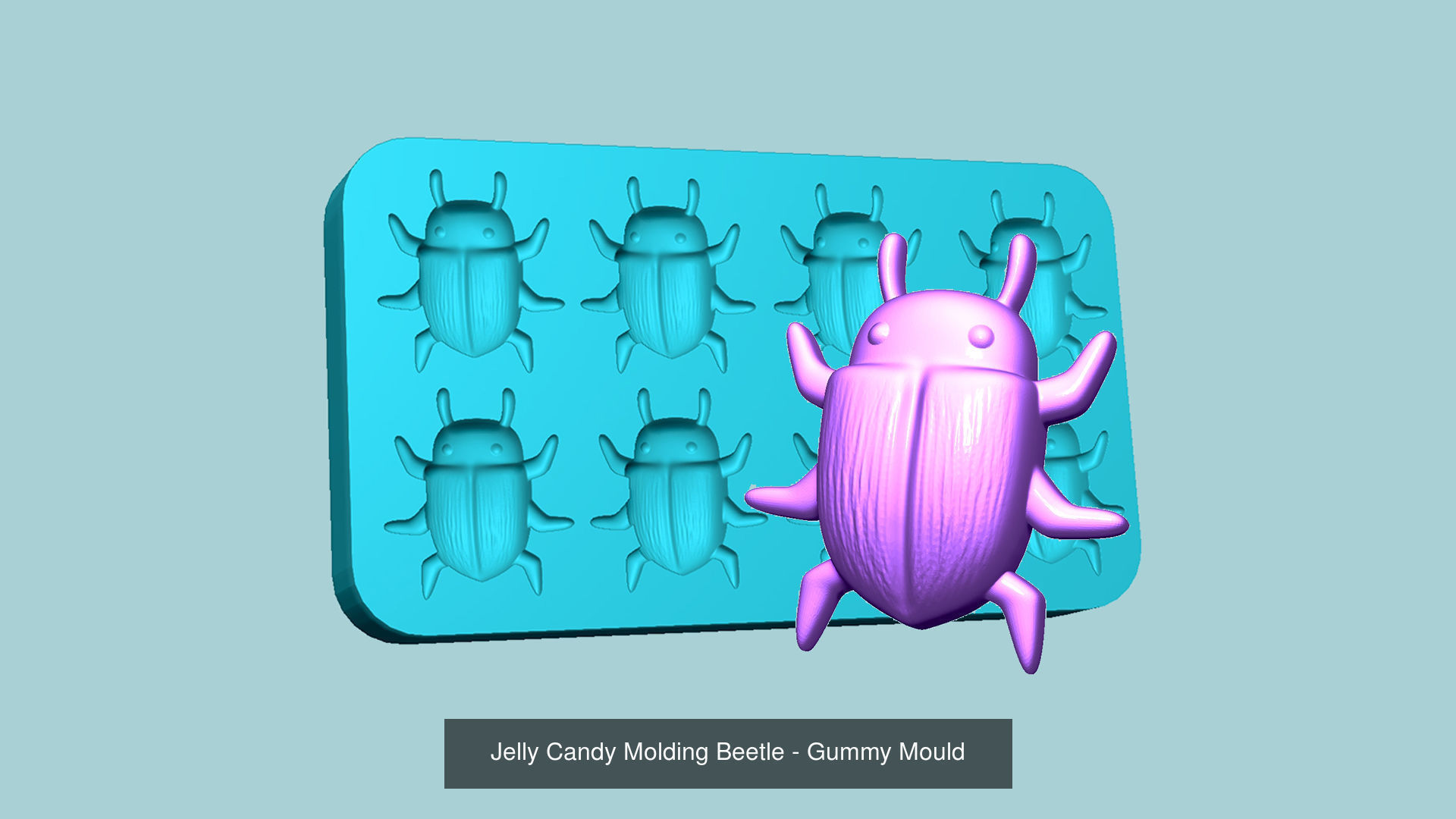 102 Jelly Candy Moldings Collection - Gummy Mould _36