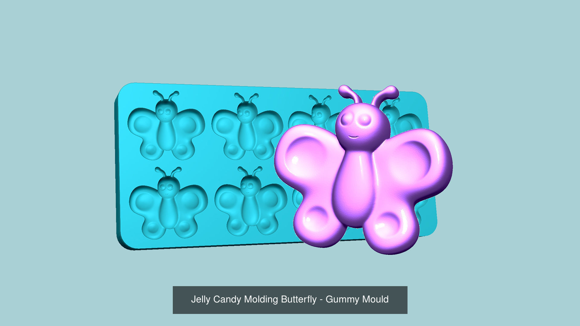 102 Jelly Candy Moldings Collection - Gummy Mould _30