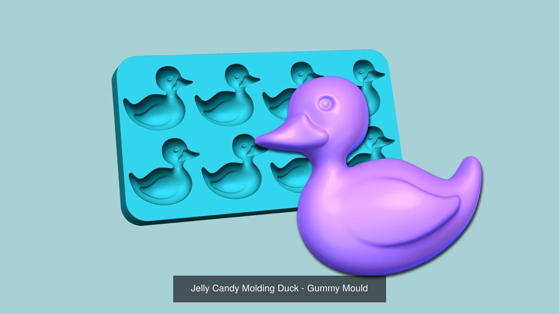 102 Jelly Candy Moldings Collection - Gummy Mould _18