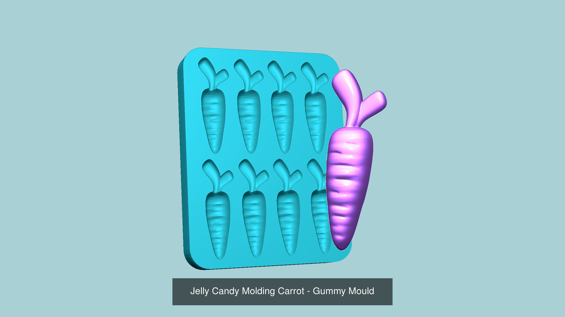 102 Jelly Candy Moldings Collection - Gummy Mould _27