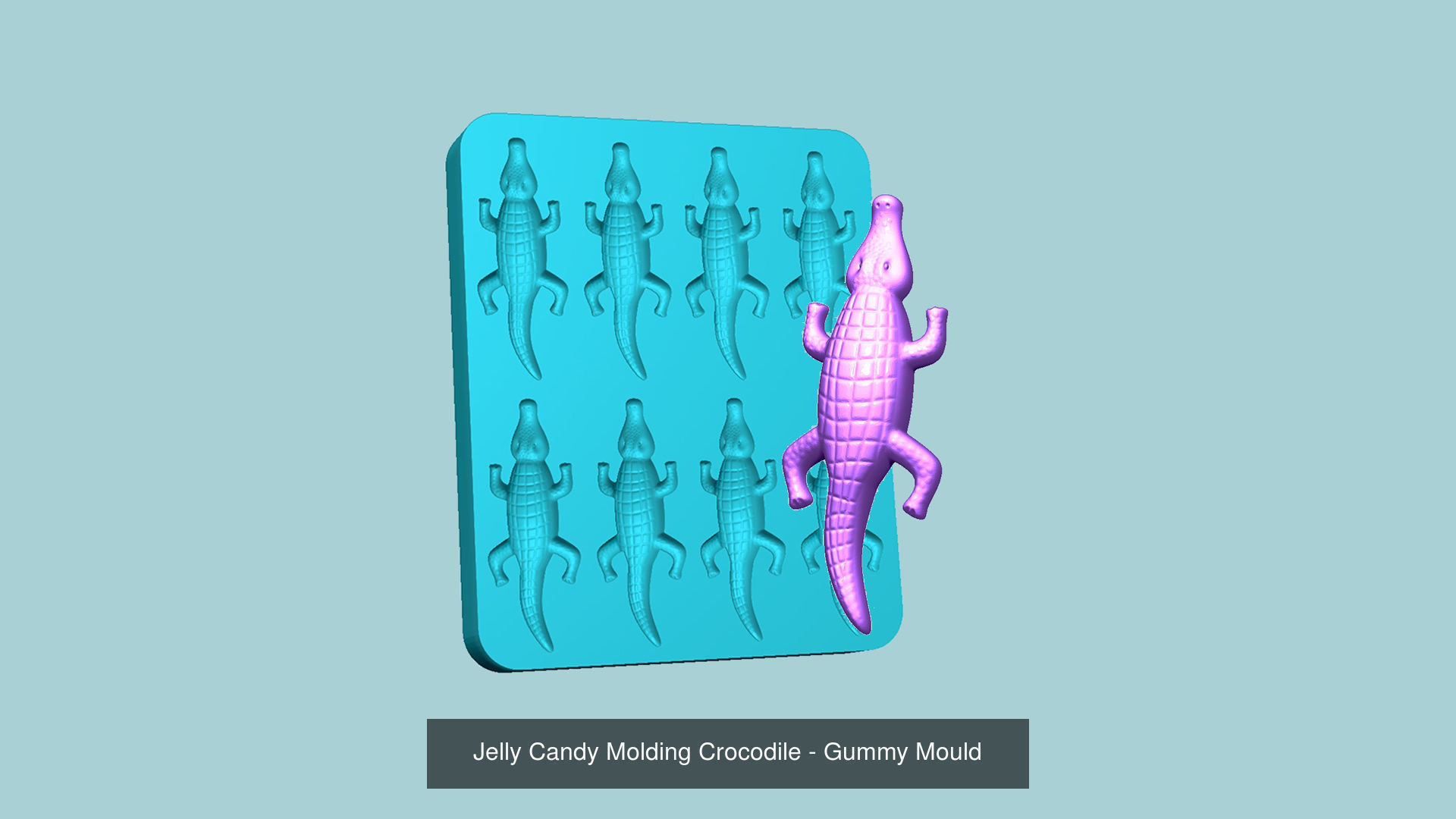102 Jelly Candy Moldings Collection - Gummy Mould _60
