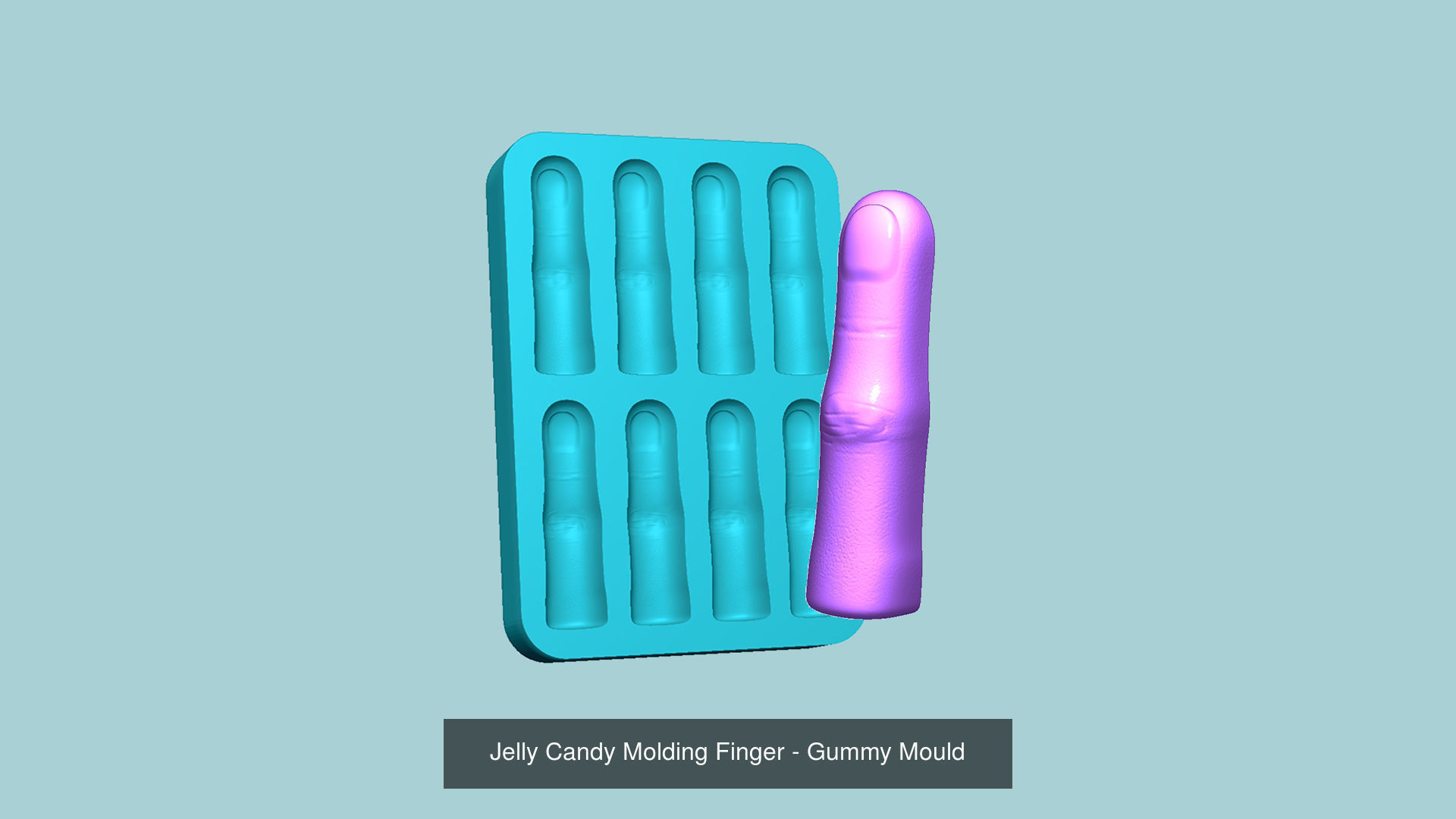 102 Jelly Candy Moldings Collection - Gummy Mould _48
