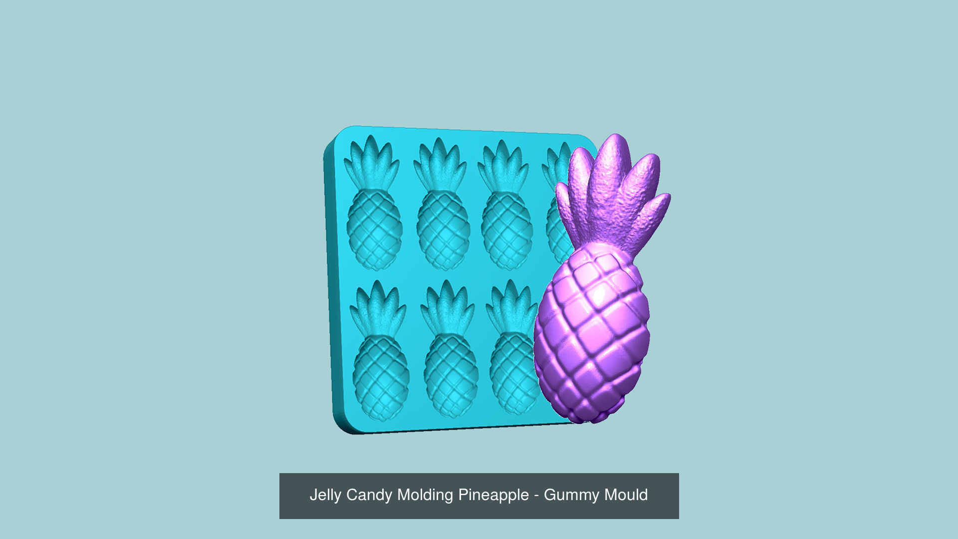 102 Jelly Candy Moldings Collection - Gummy Mould _105