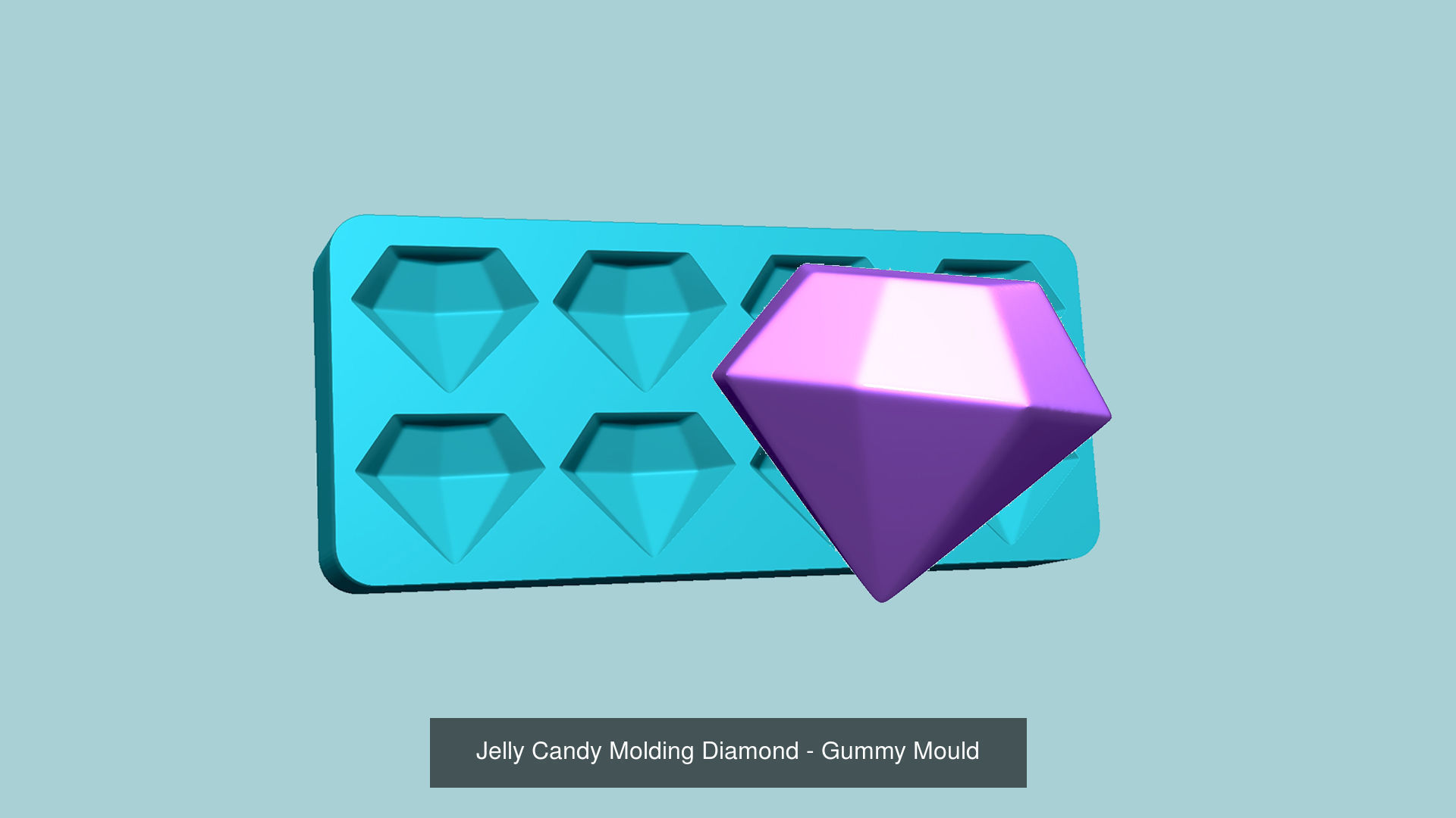 102 Jelly Candy Moldings Collection - Gummy Mould _57
