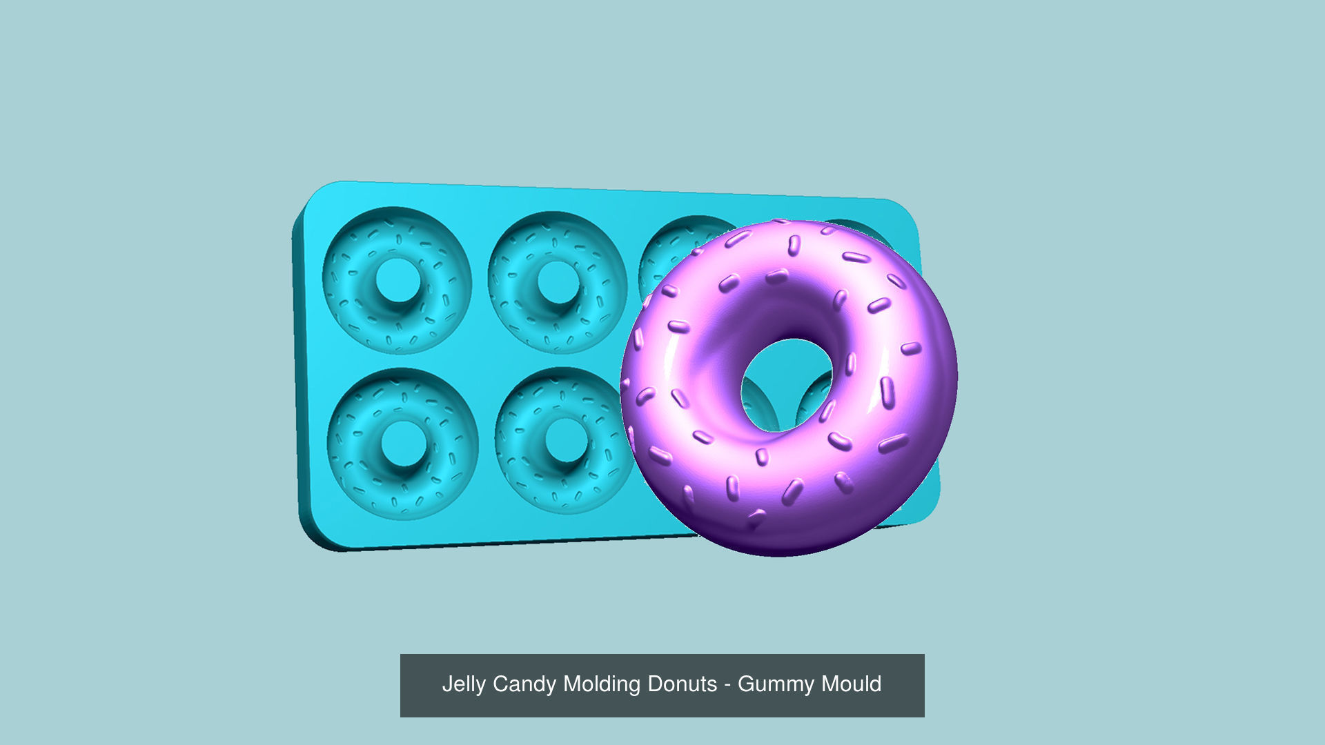 102 Jelly Candy Moldings Collection - Gummy Mould _54