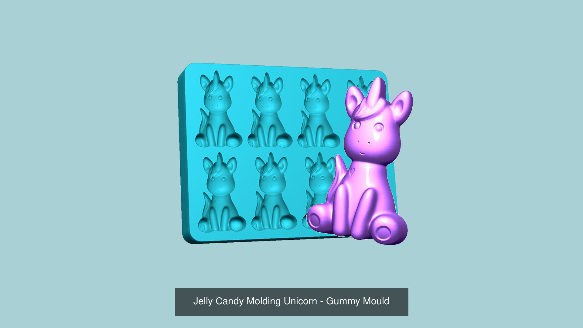 102 Jelly Candy Moldings Collection - Gummy Mould _88