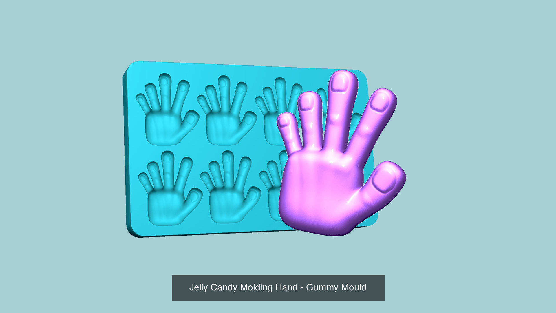 102 Jelly Candy Moldings Collection - Gummy Mould _78