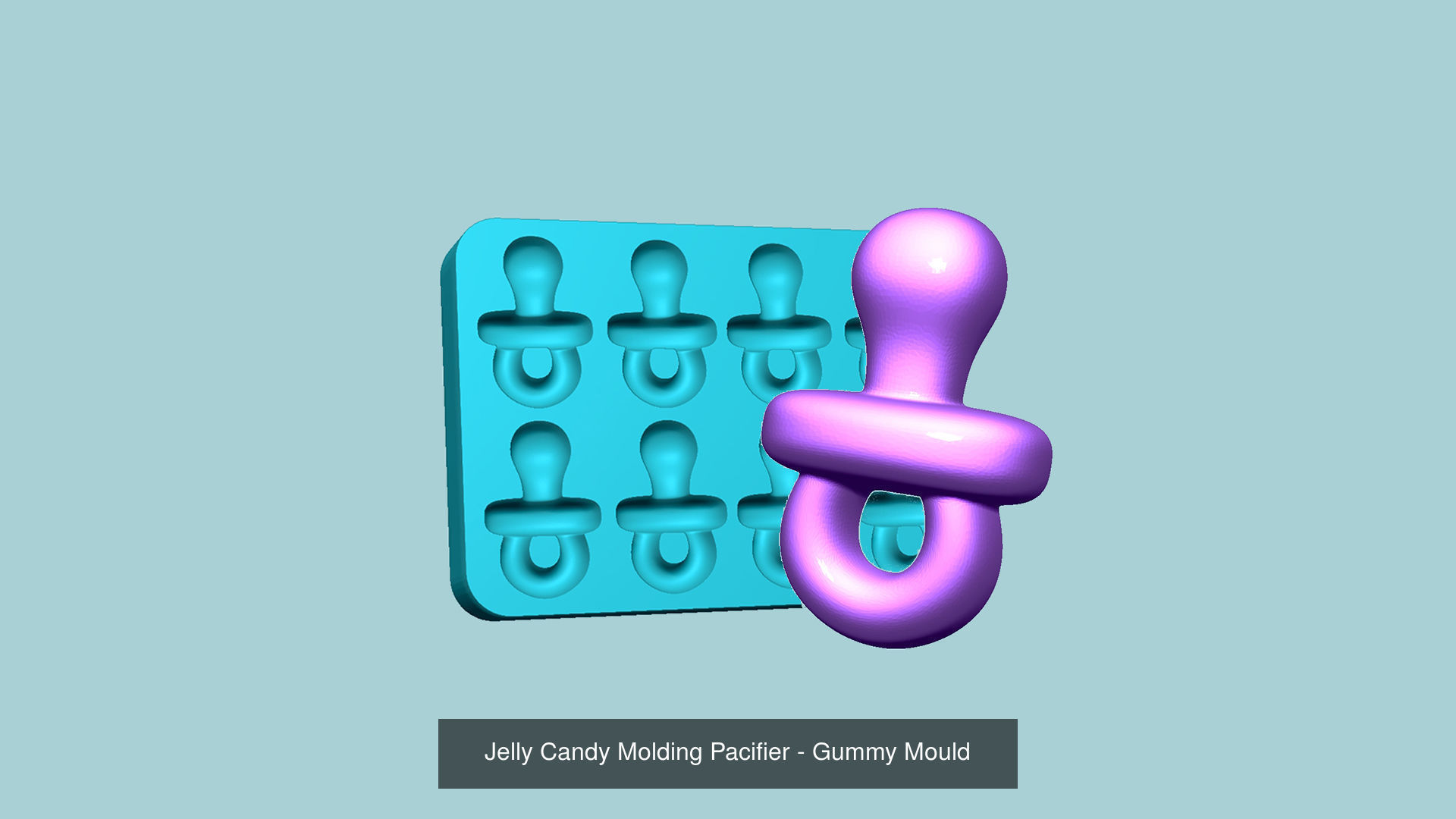 102 Jelly Candy Moldings Collection - Gummy Mould _68
