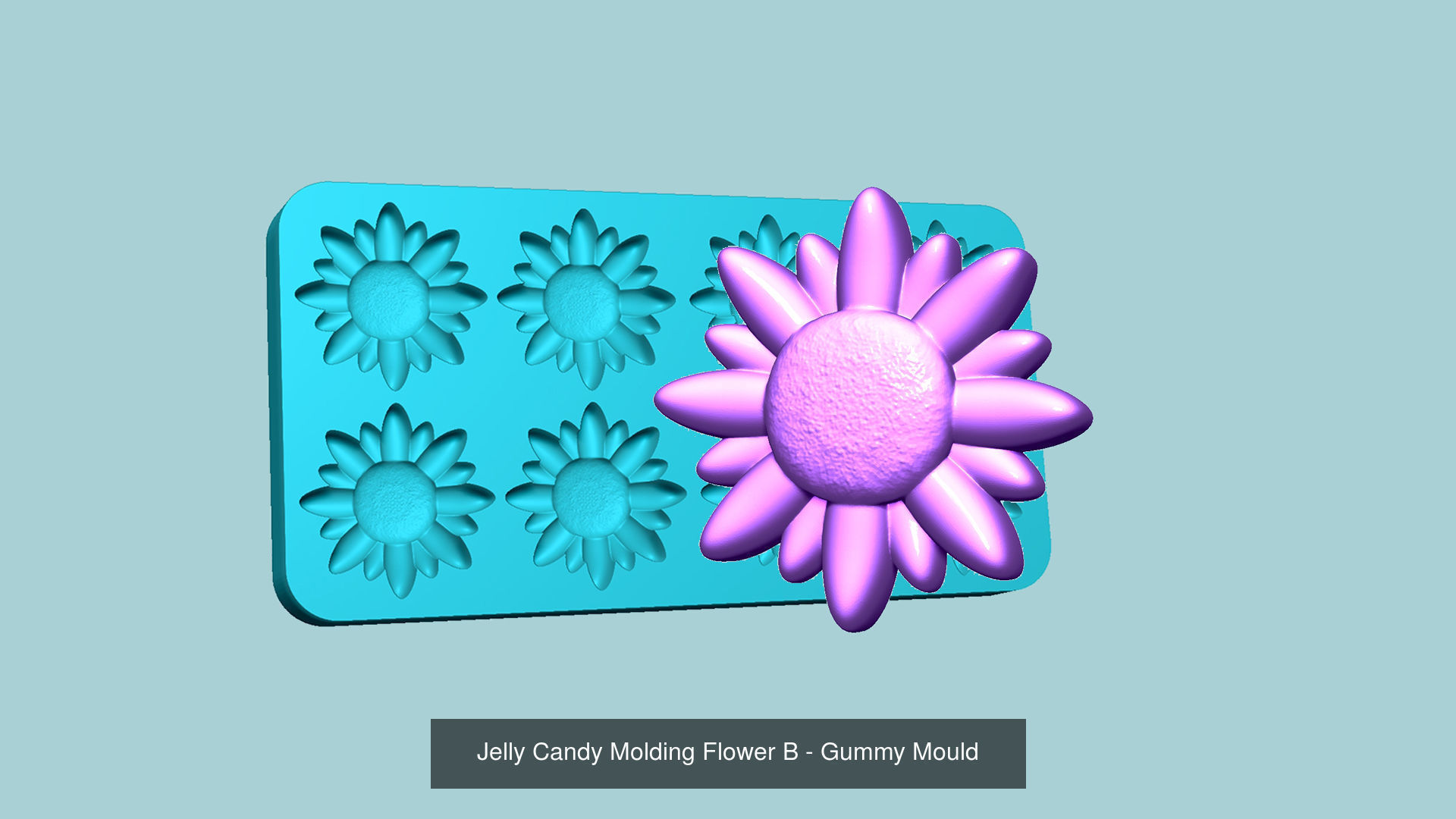 102 Jelly Candy Moldings Collection - Gummy Mould _46