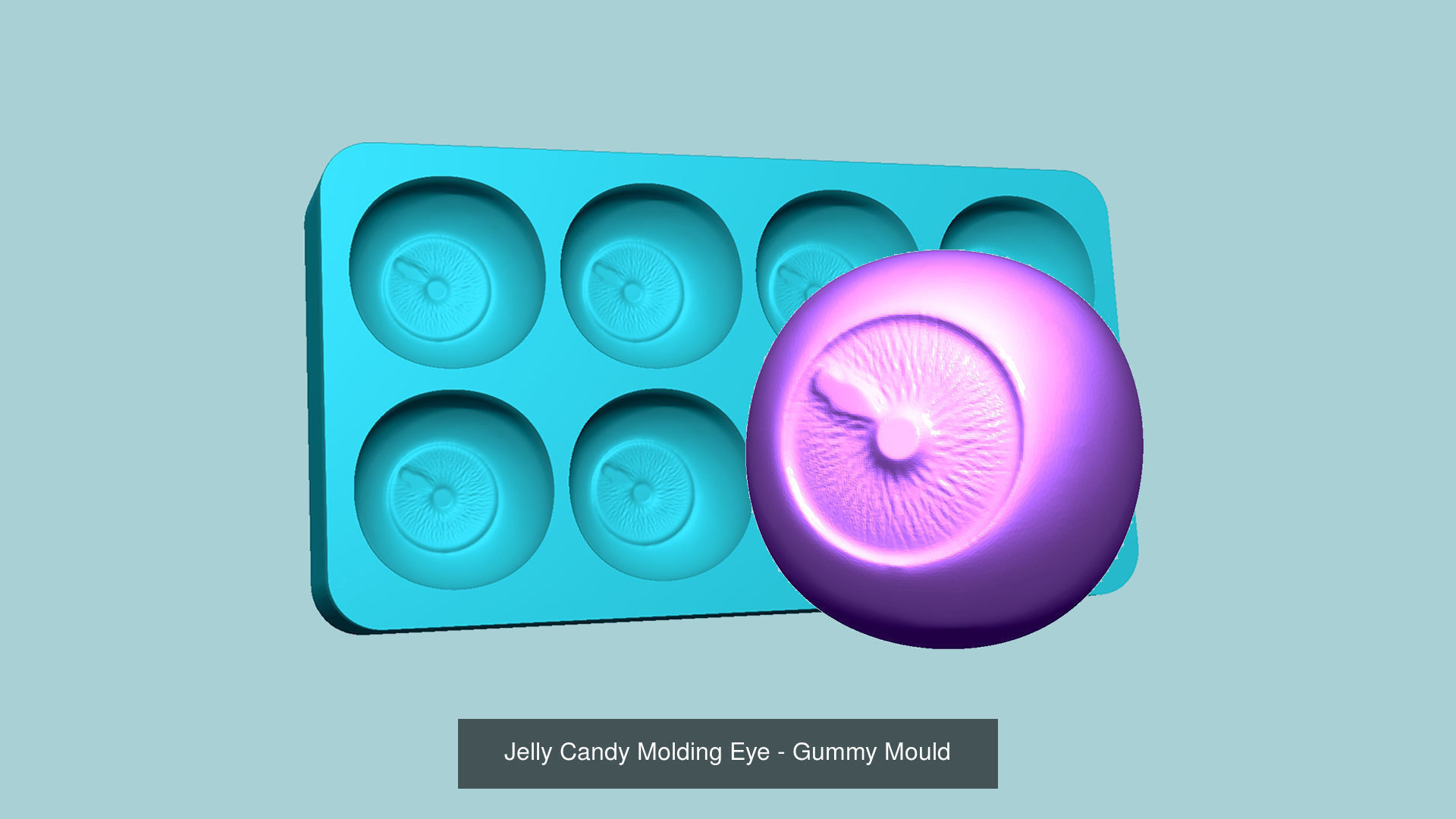 102 Jelly Candy Moldings Collection - Gummy Mould _50