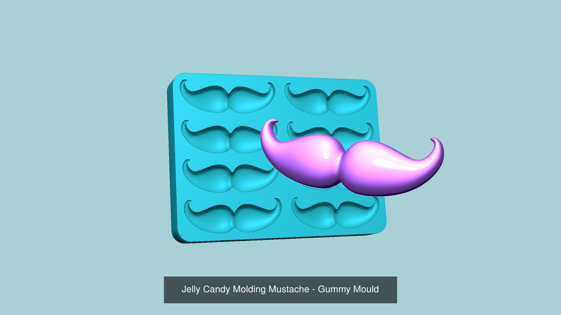 102 Jelly Candy Moldings Collection - Gummy Mould _71