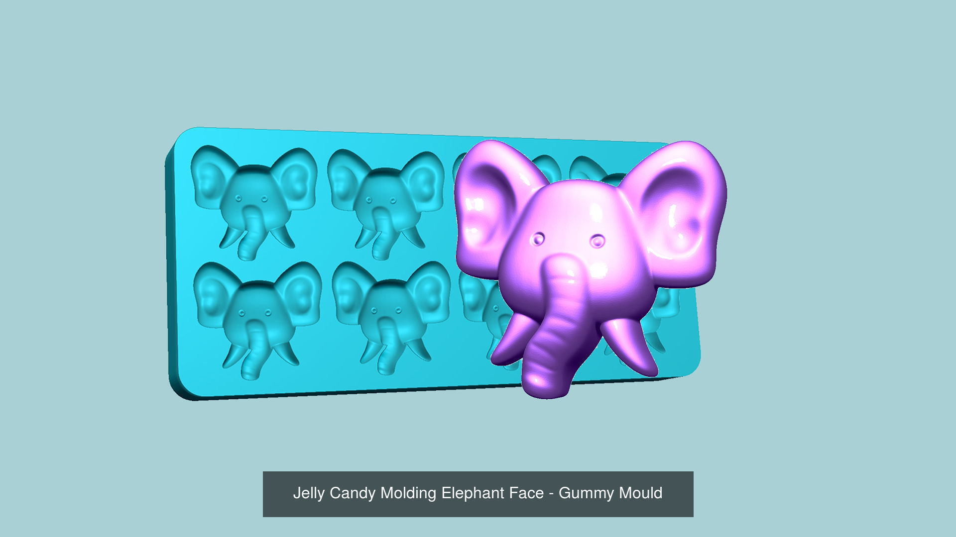 102 Jelly Candy Moldings Collection - Gummy Mould _51
