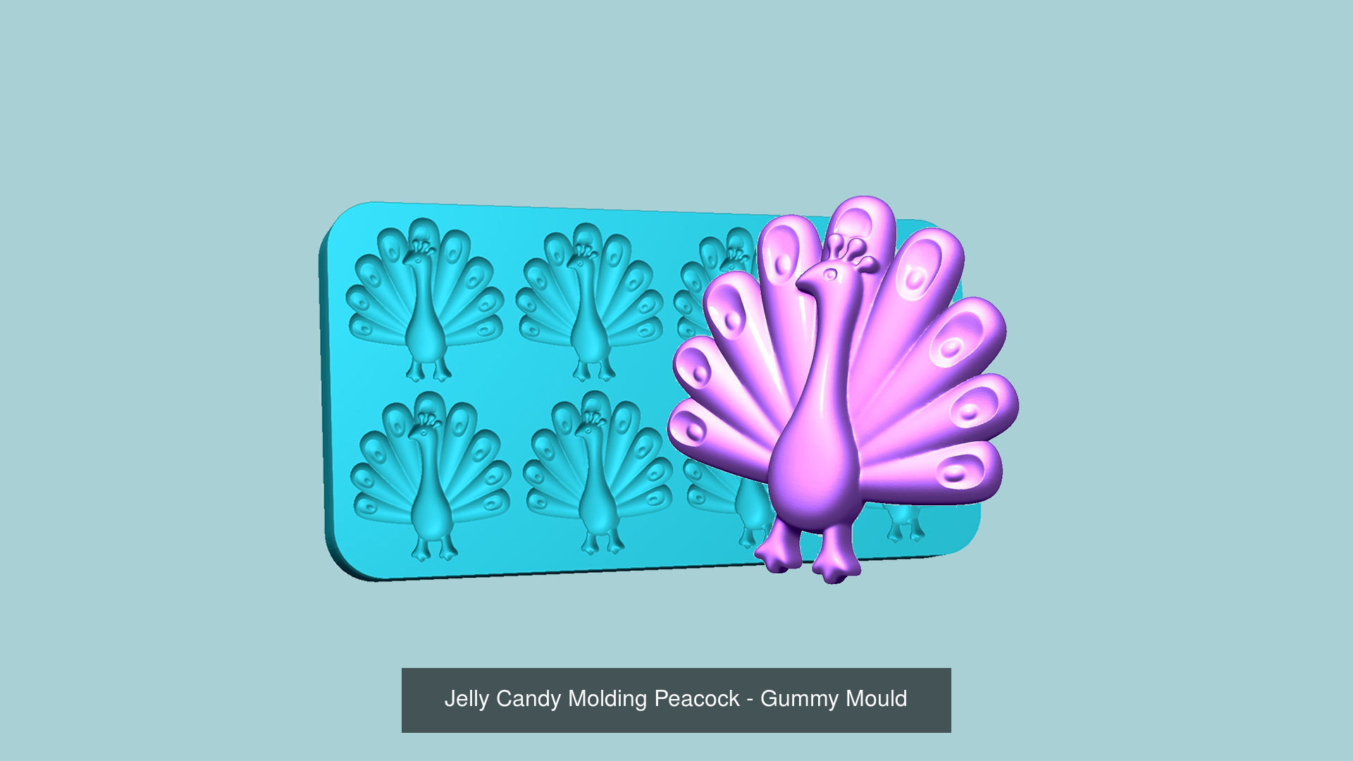 102 Jelly Candy Moldings Collection - Gummy Mould _107