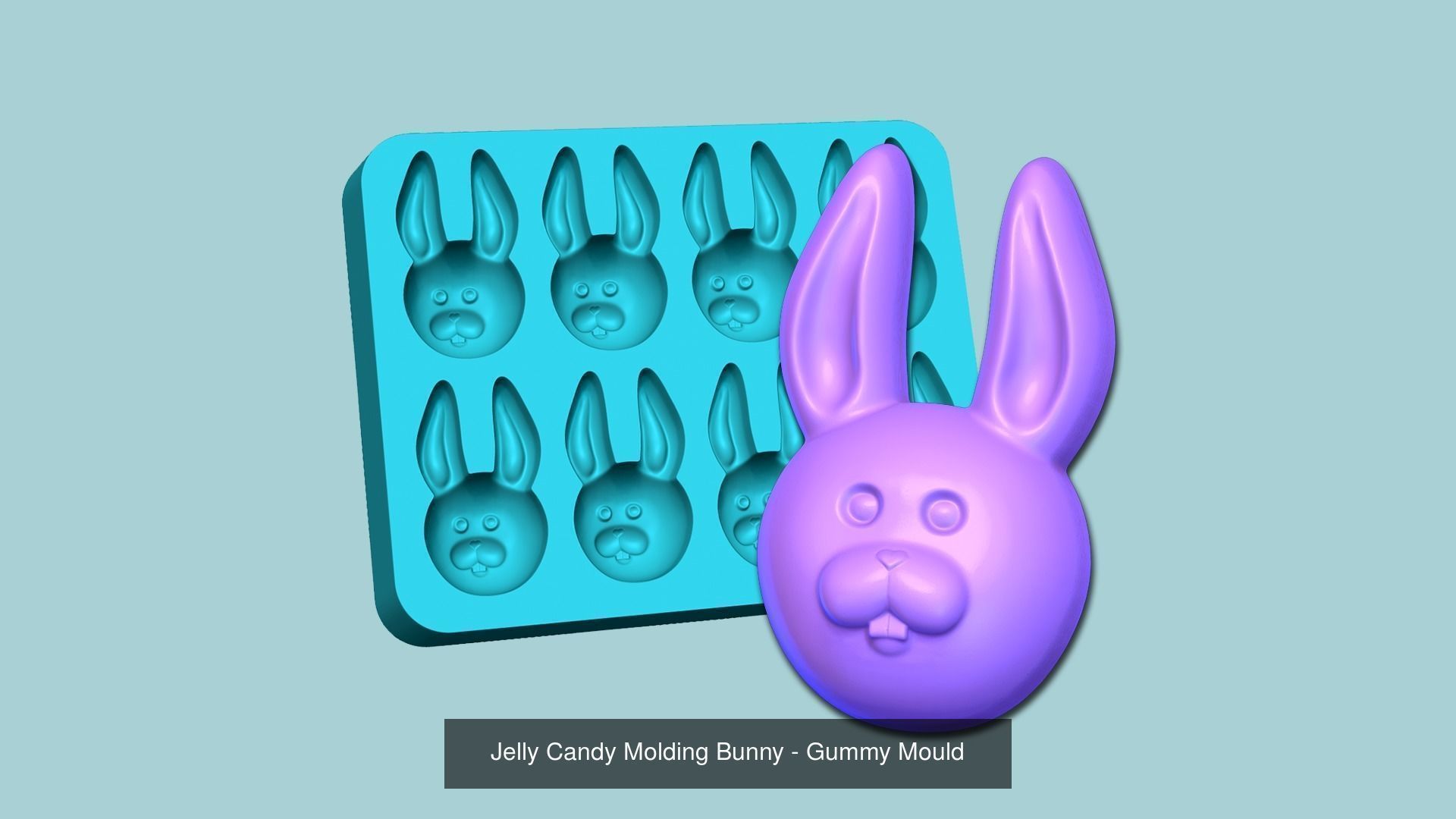 102 Jelly Candy Moldings Collection - Gummy Mould _22