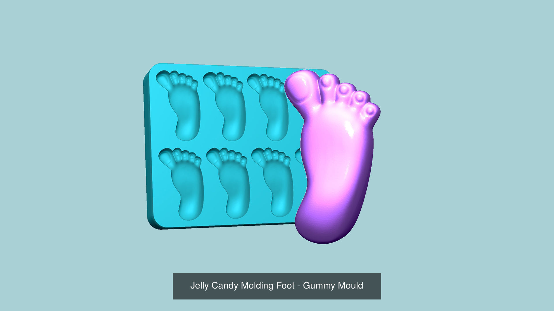 102 Jelly Candy Moldings Collection - Gummy Mould _85