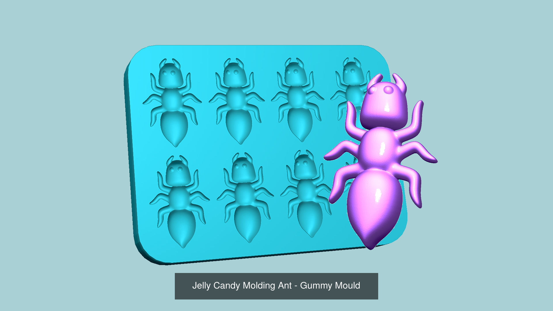 102 Jelly Candy Moldings Collection - Gummy Mould _41