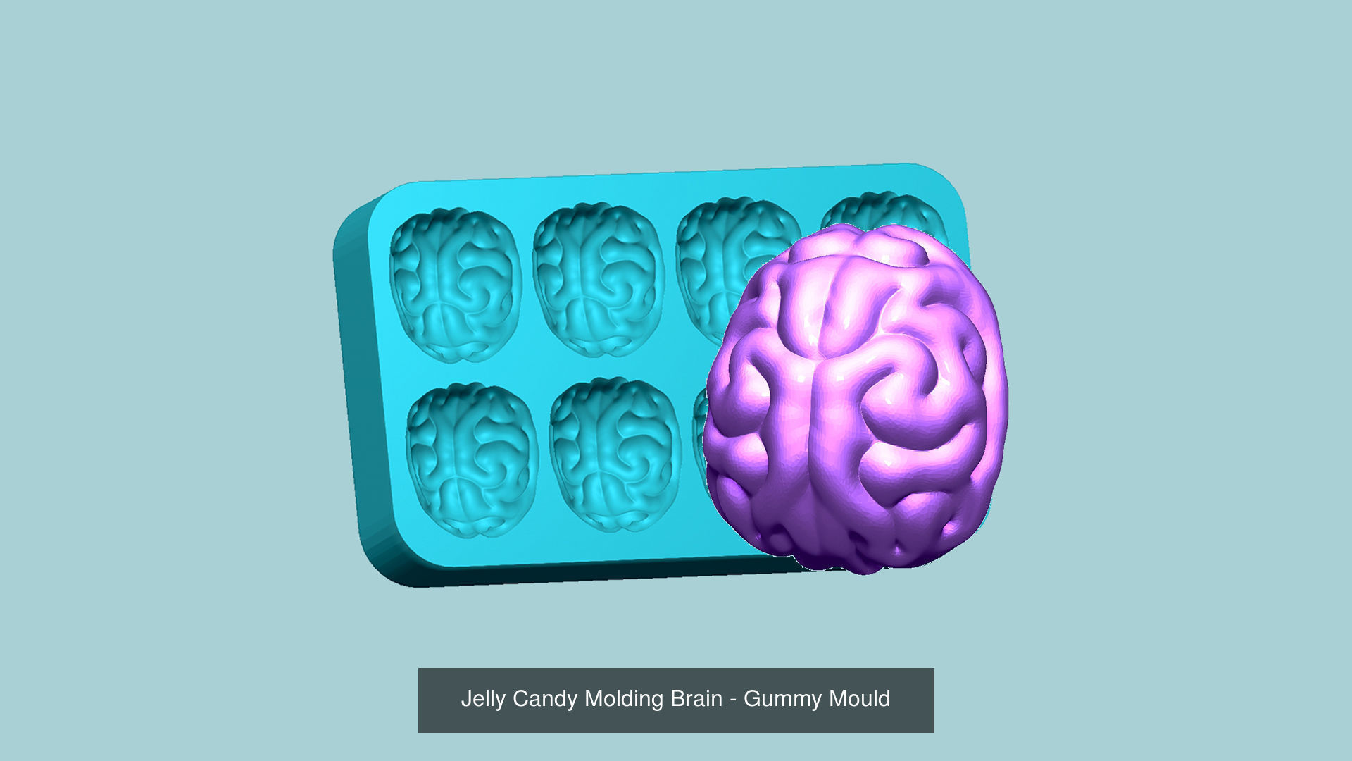 102 Jelly Candy Moldings Collection - Gummy Mould _31