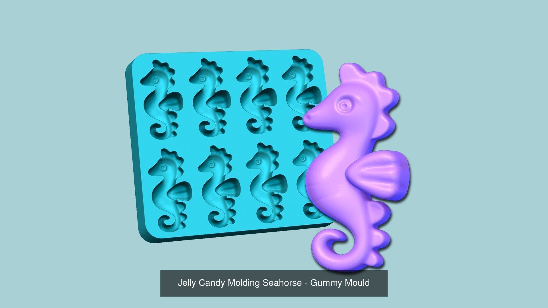 102 Jelly Candy Moldings Collection - Gummy Mould _10