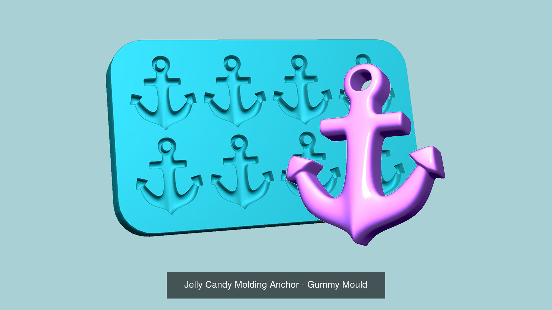 102 Jelly Candy Moldings Collection - Gummy Mould _42