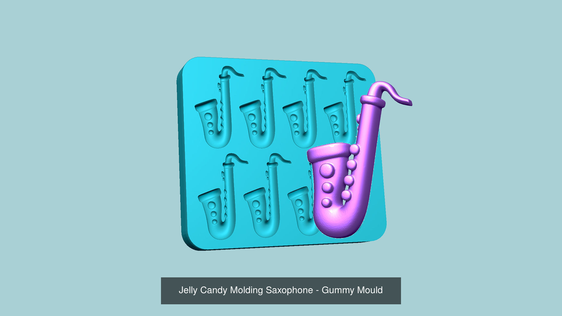 102 Jelly Candy Moldings Collection - Gummy Mould _97