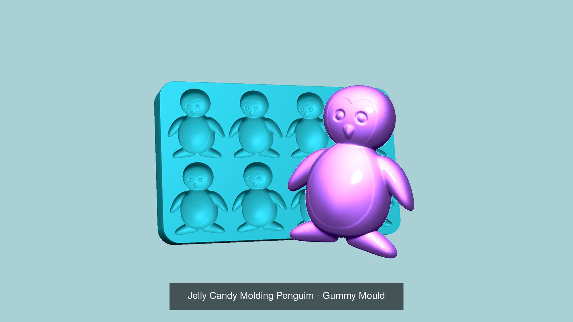 102 Jelly Candy Moldings Collection - Gummy Mould _106