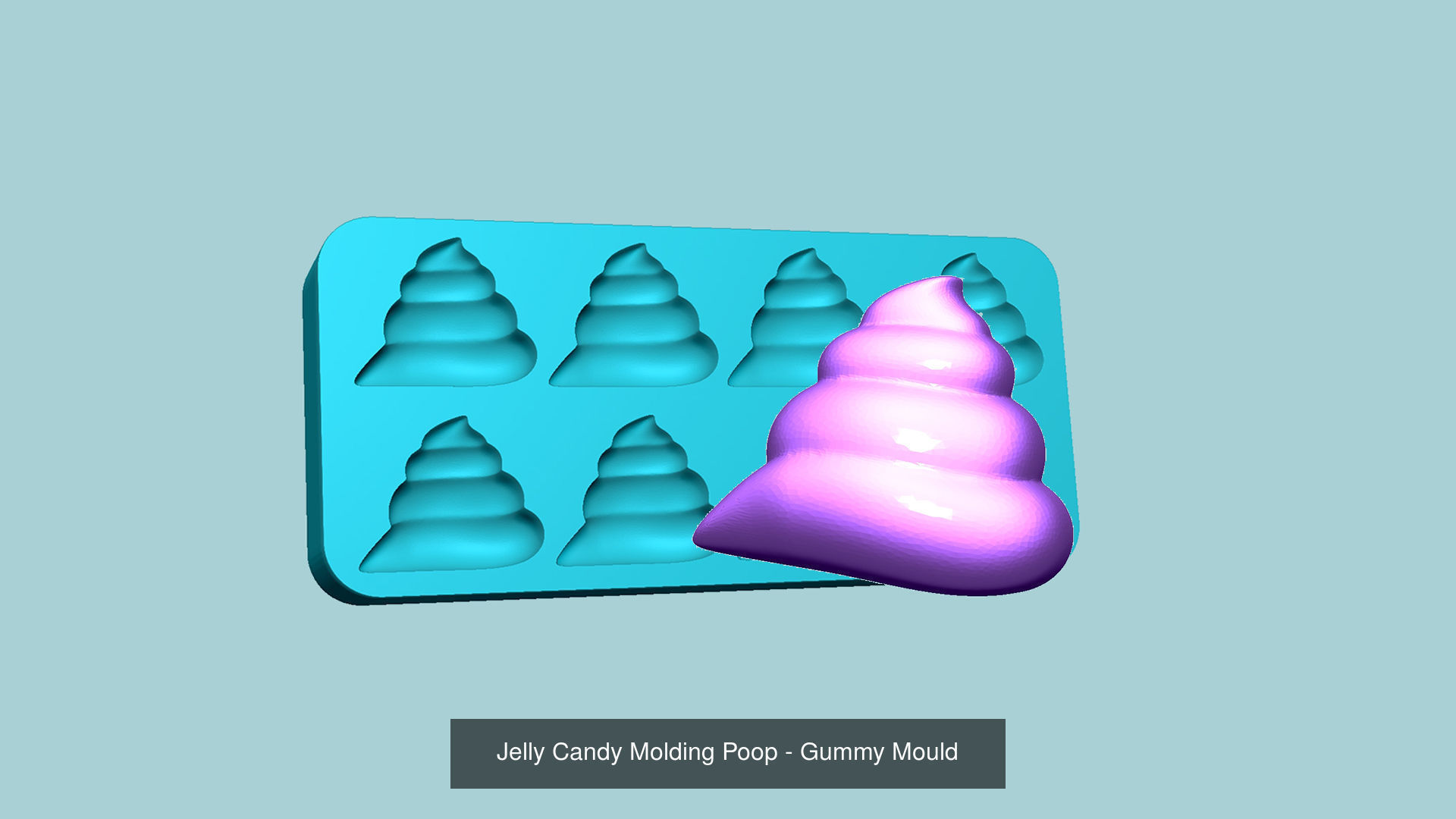 102 Jelly Candy Moldings Collection - Gummy Mould _103