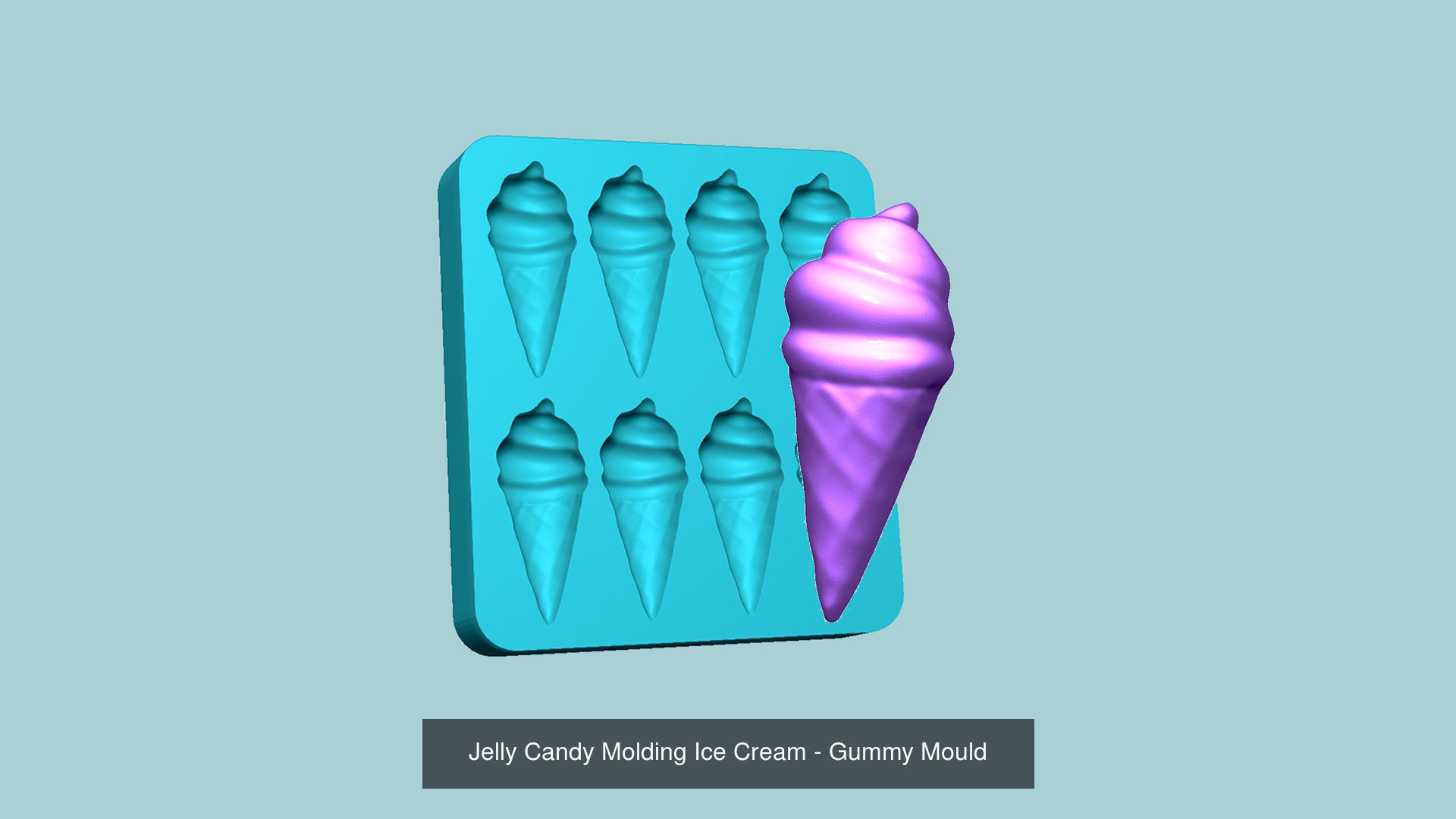102 Jelly Candy Moldings Collection - Gummy Mould _76
