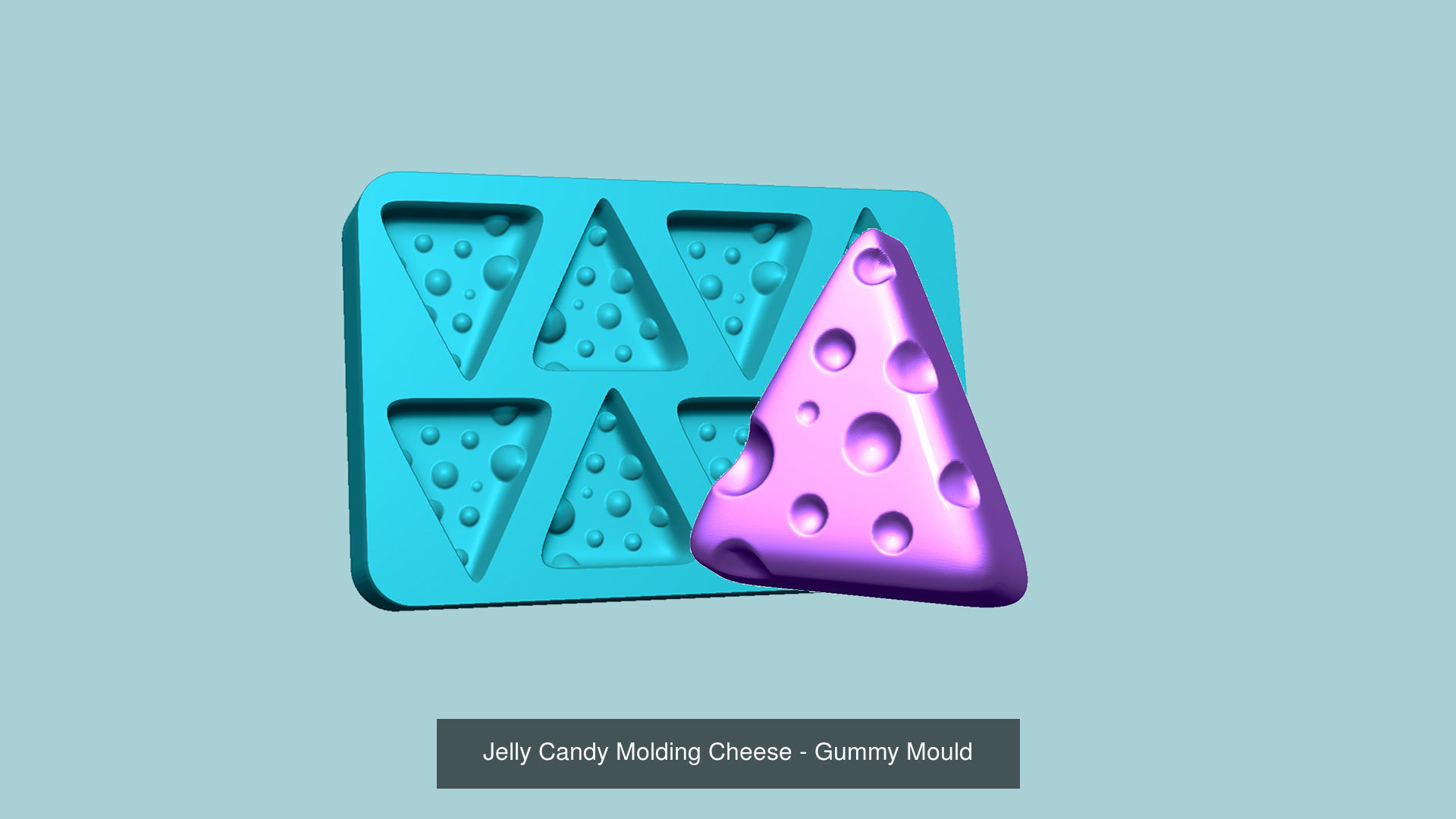 102 Jelly Candy Moldings Collection - Gummy Mould _63