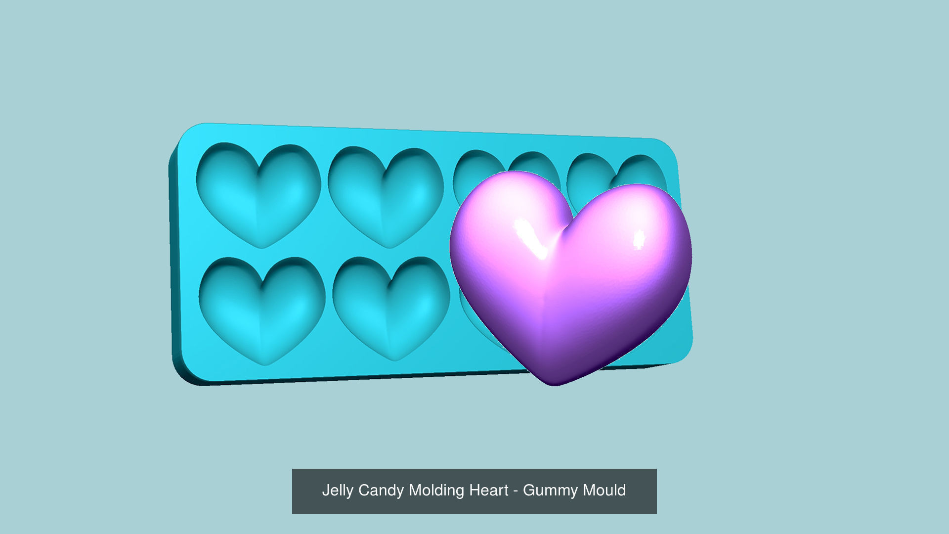 102 Jelly Candy Moldings Collection - Gummy Mould _77