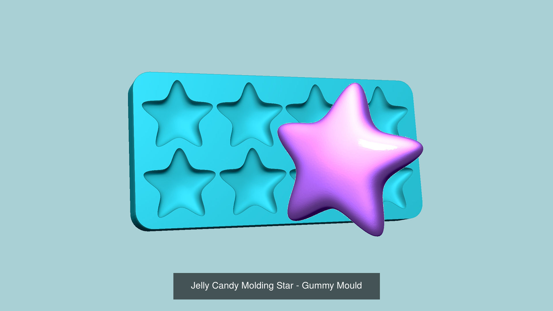102 Jelly Candy Moldings Collection - Gummy Mould _91