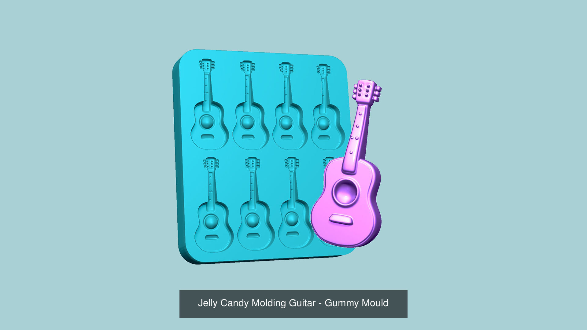 102 Jelly Candy Moldings Collection - Gummy Mould _79