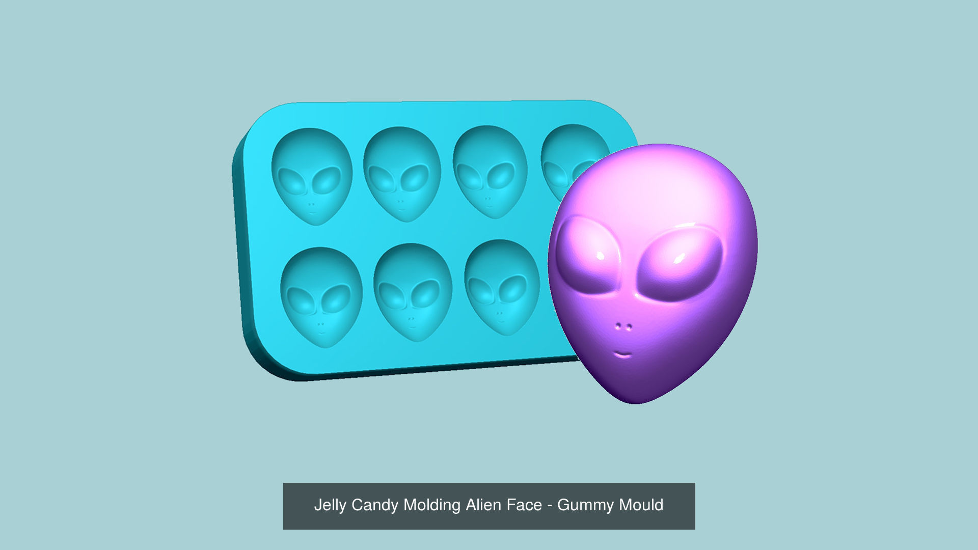 102 Jelly Candy Moldings Collection - Gummy Mould _44