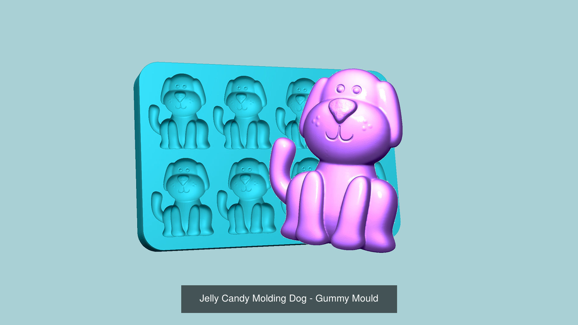 102 Jelly Candy Moldings Collection - Gummy Mould _55