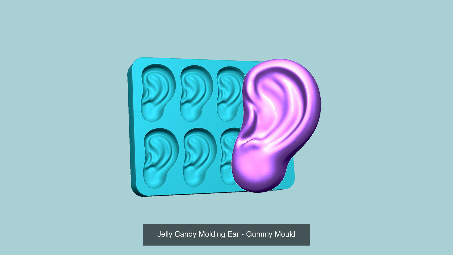 102 Jelly Candy Moldings Collection - Gummy Mould _52