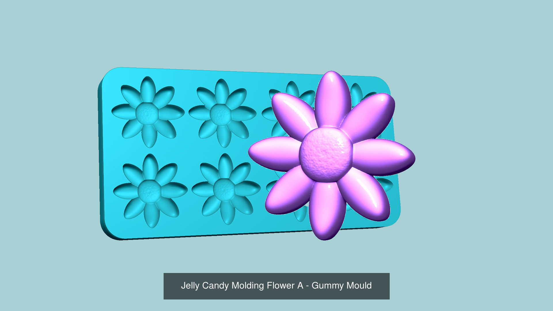 102 Jelly Candy Moldings Collection - Gummy Mould _47