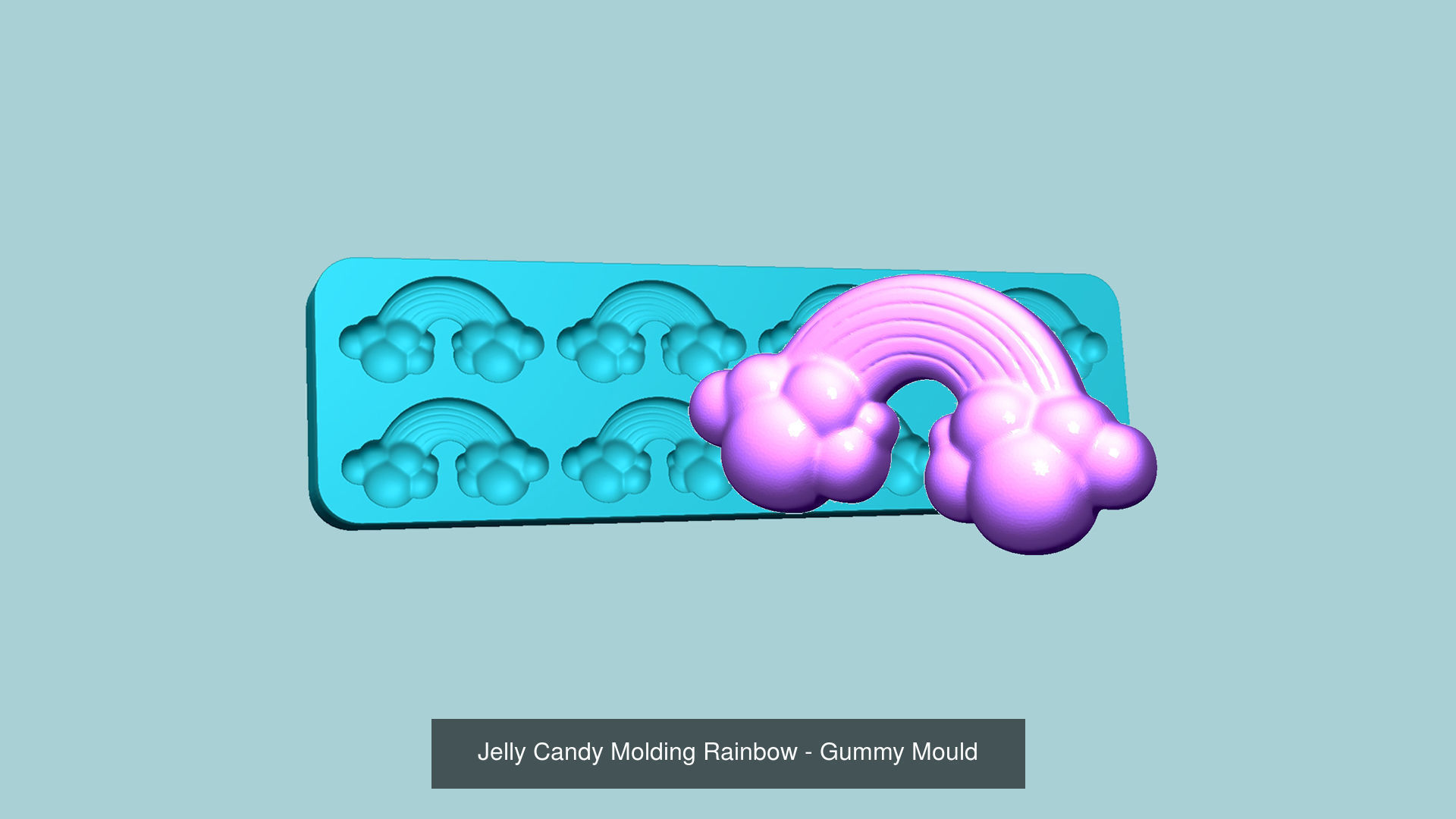 102 Jelly Candy Moldings Collection - Gummy Mould _101