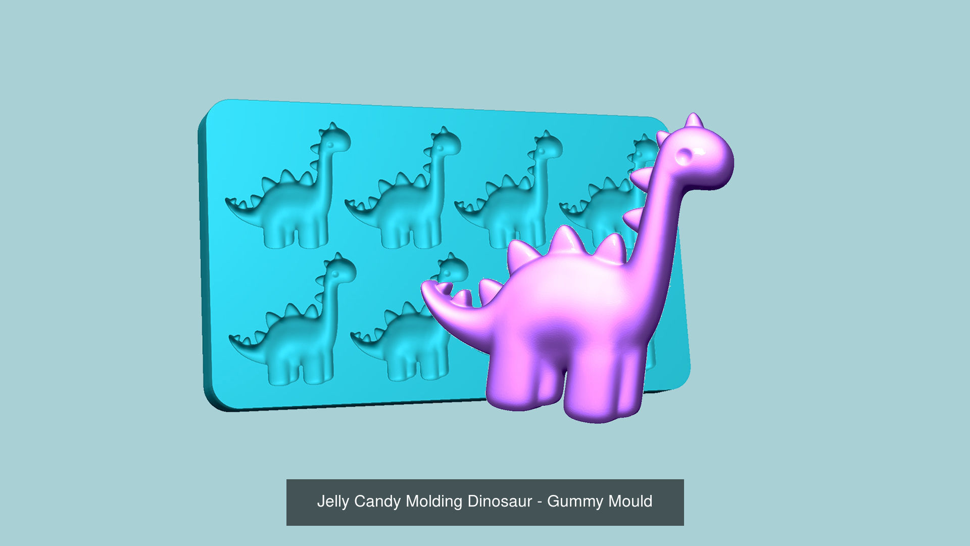 102 Jelly Candy Moldings Collection - Gummy Mould _56