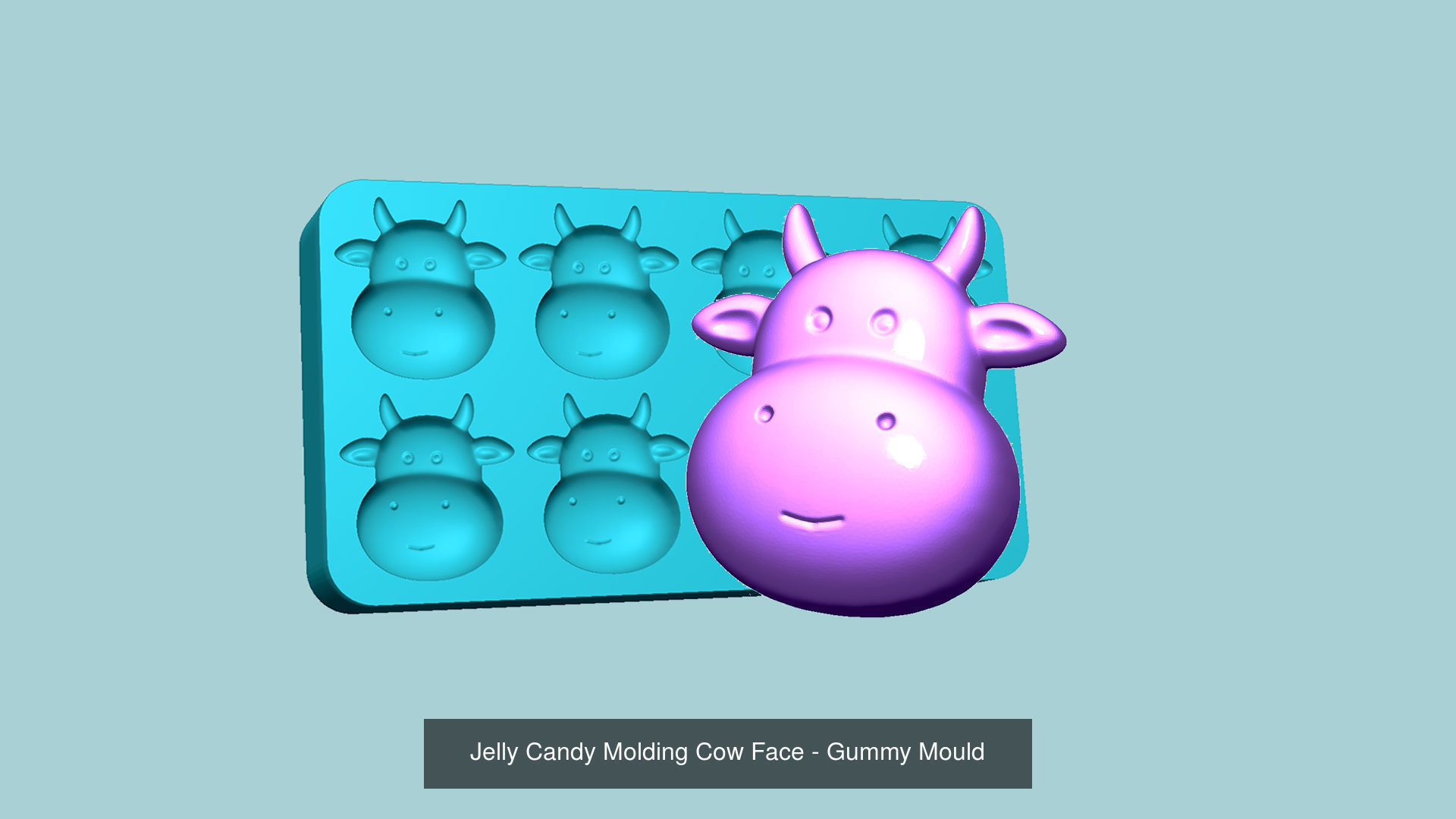102 Jelly Candy Moldings Collection - Gummy Mould _61