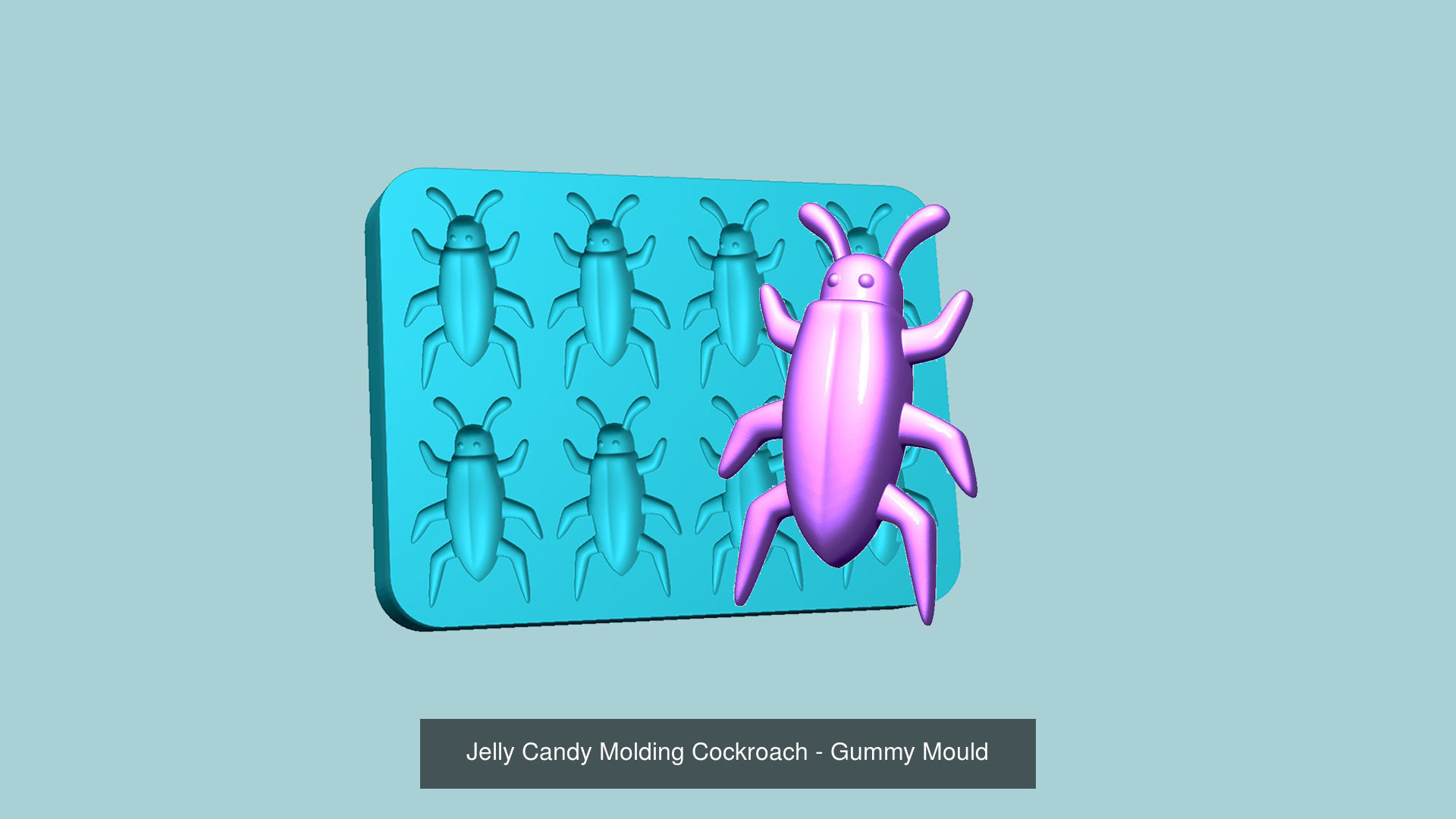 102 Jelly Candy Moldings Collection - Gummy Mould _62
