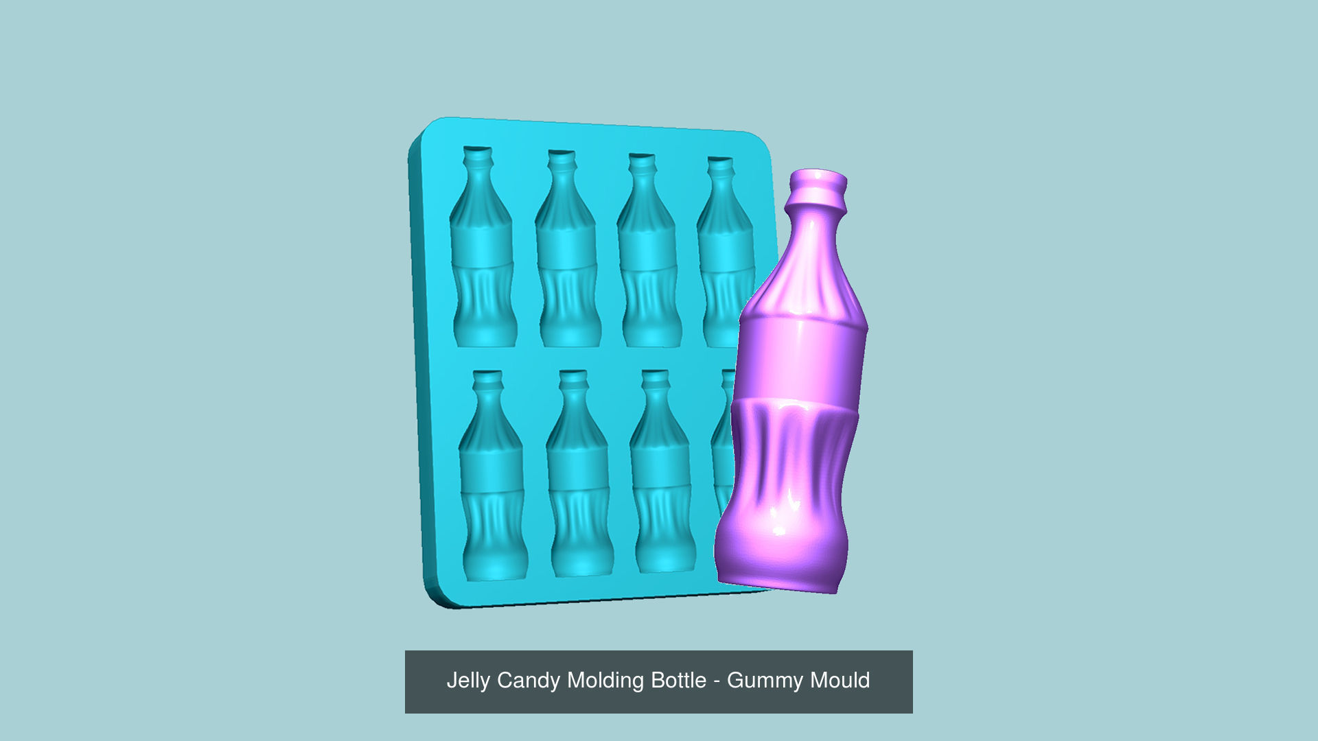 102 Jelly Candy Moldings Collection - Gummy Mould _32