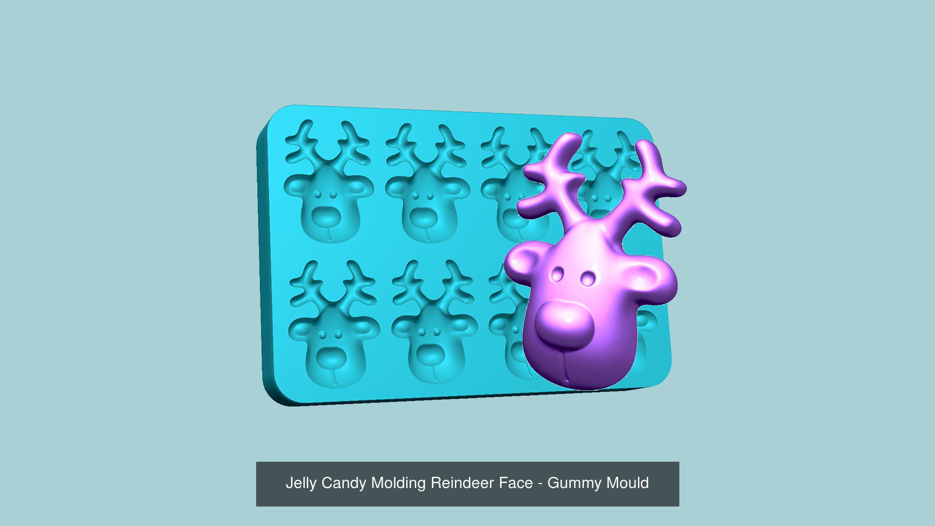 102 Jelly Candy Moldings Collection - Gummy Mould _100