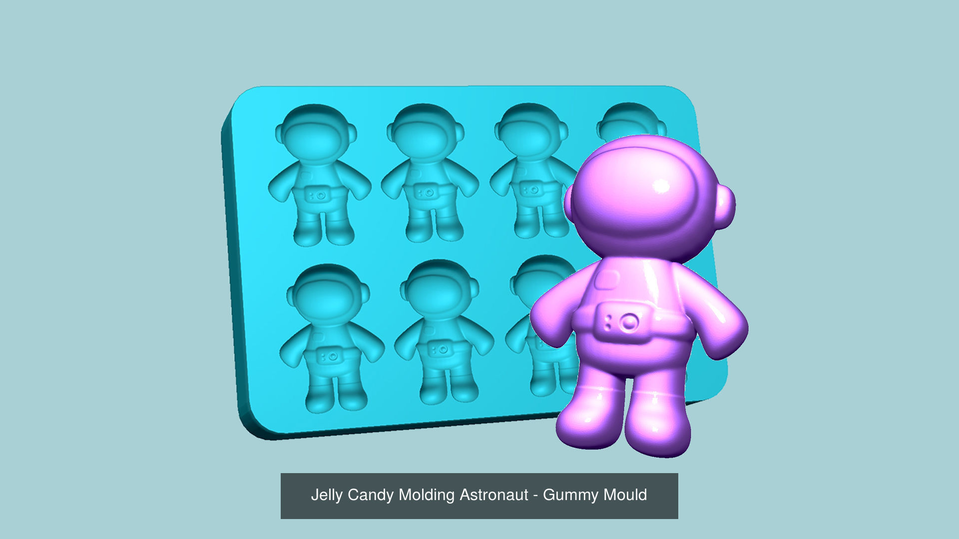 102 Jelly Candy Moldings Collection - Gummy Mould _40