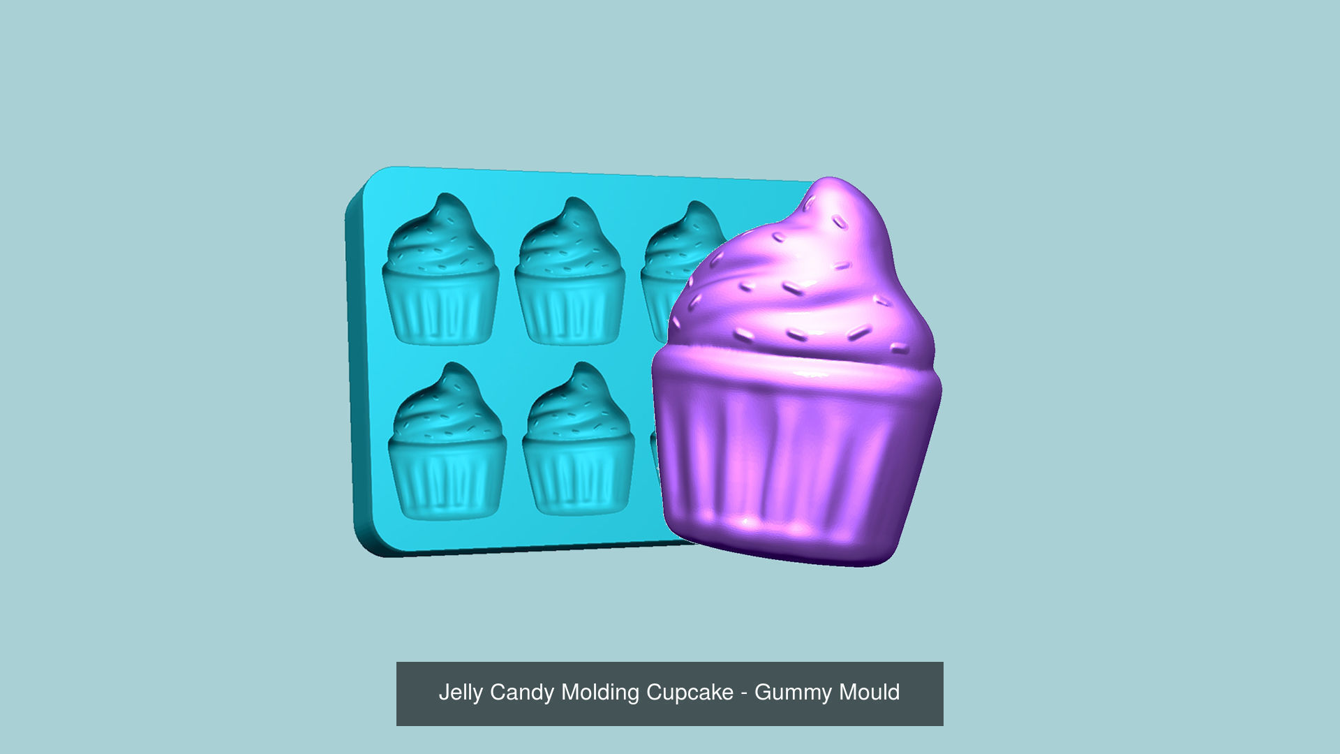 102 Jelly Candy Moldings Collection - Gummy Mould _58
