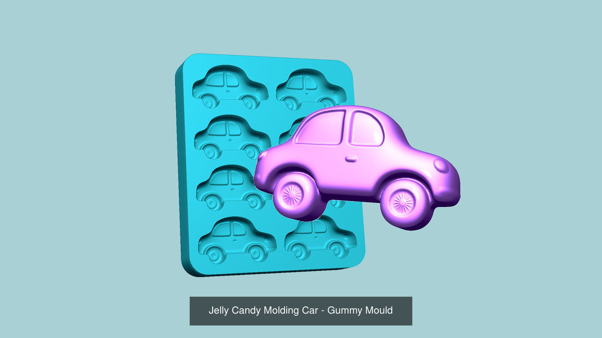 102 Jelly Candy Moldings Collection - Gummy Mould _28