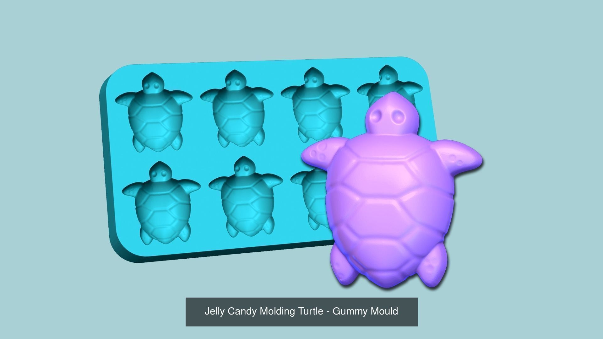 102 Jelly Candy Moldings Collection - Gummy Mould _6