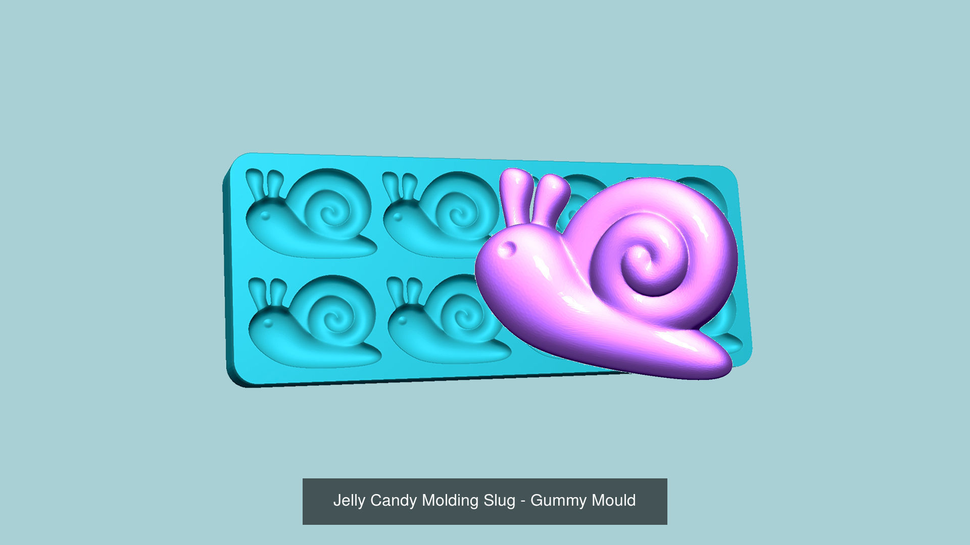 102 Jelly Candy Moldings Collection - Gummy Mould _94